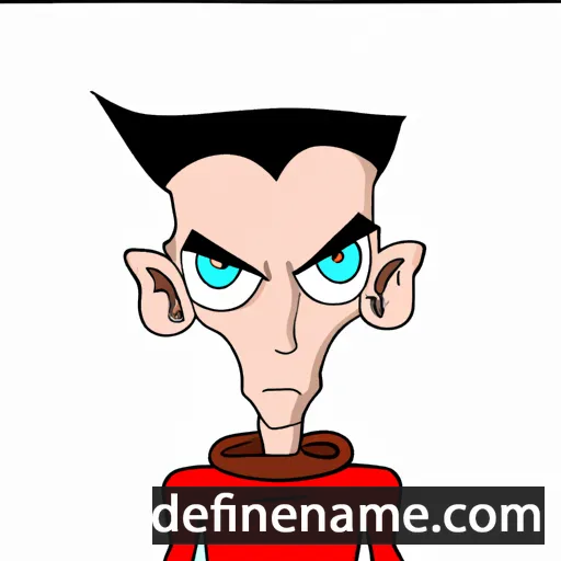 cartoon of the name Klarence