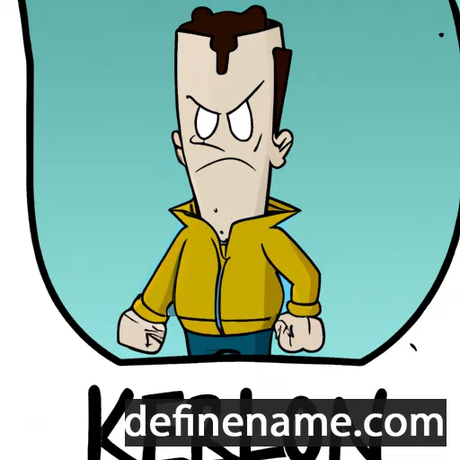 cartoon of the name Kleanor