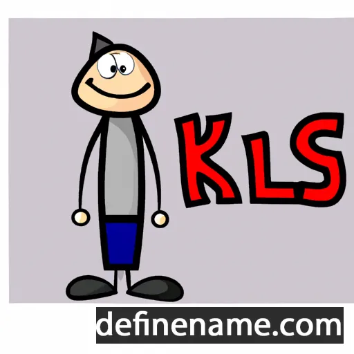 cartoon of the name Kleis