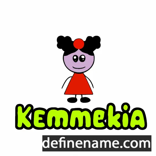 cartoon of the name Klemencia