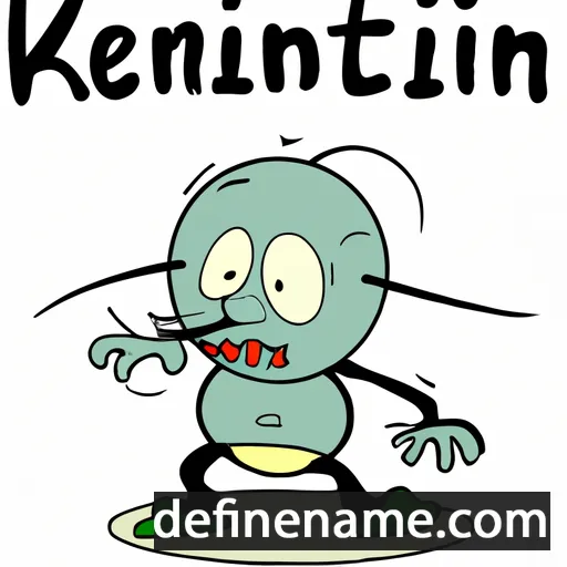 cartoon of the name Klementin