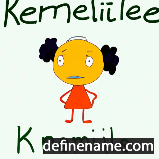 cartoon of the name Klementine