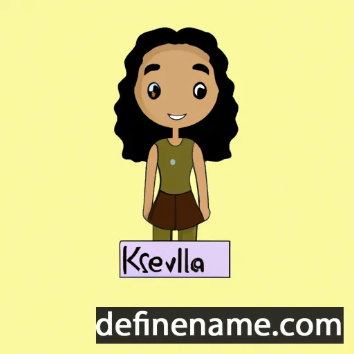 cartoon of the name Klevia