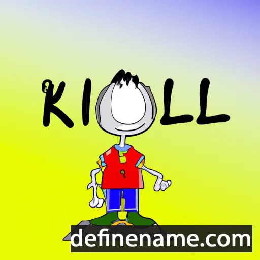 cartoon of the name Klil