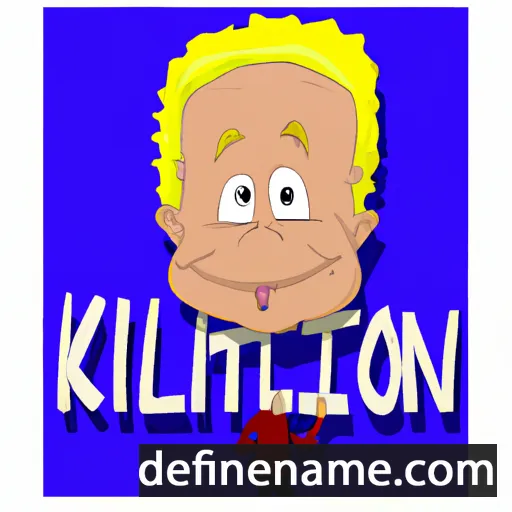 cartoon of the name Klinton