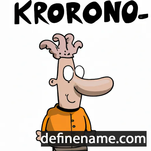 cartoon of the name Knörr