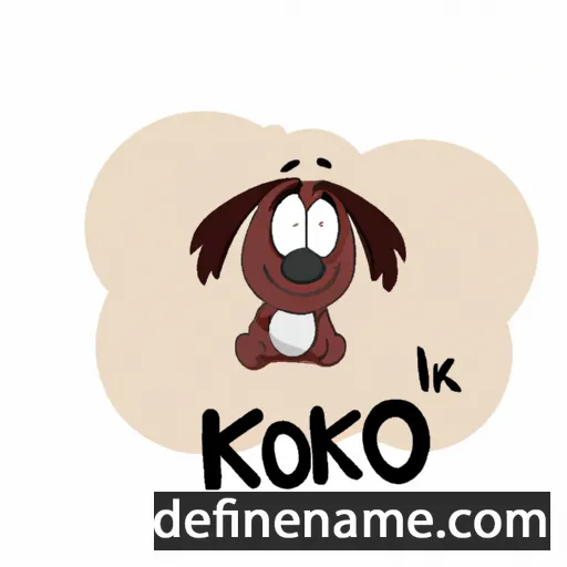 Kókó cartoon