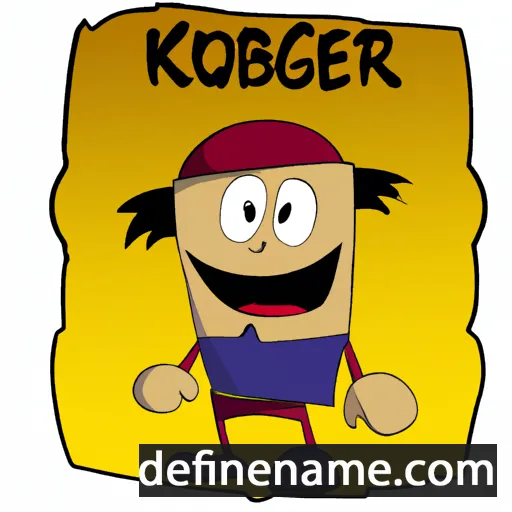 cartoon of the name Köbírgen