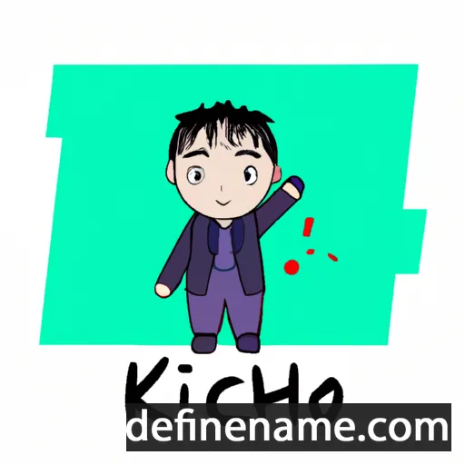 cartoon of the name Kōichi