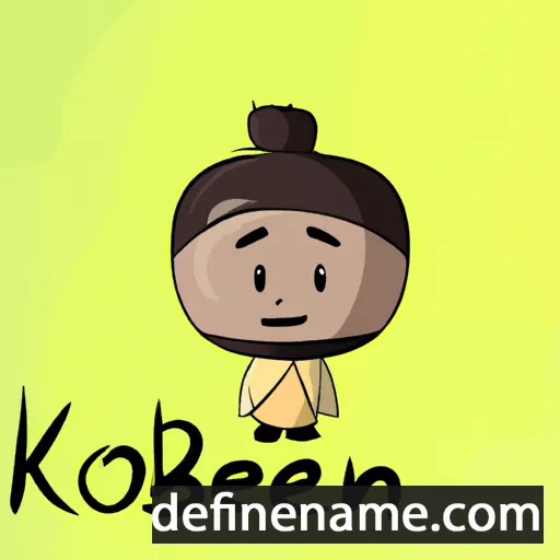 cartoon of the name Kobeni