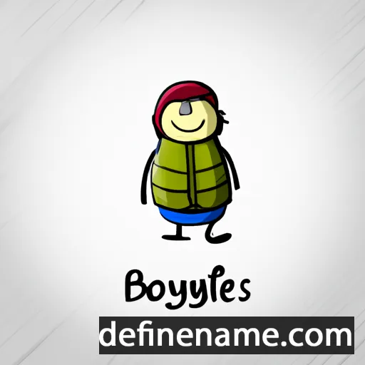 cartoon of the name Kobylets