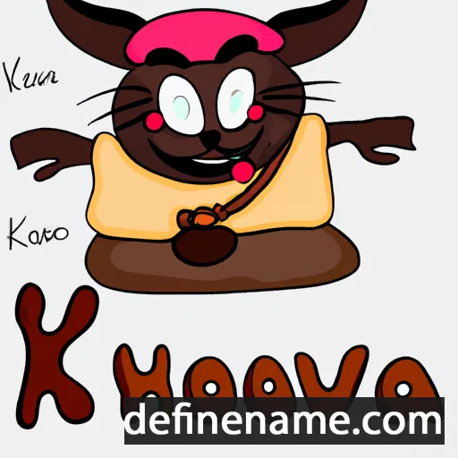 cartoon of the name Kochava