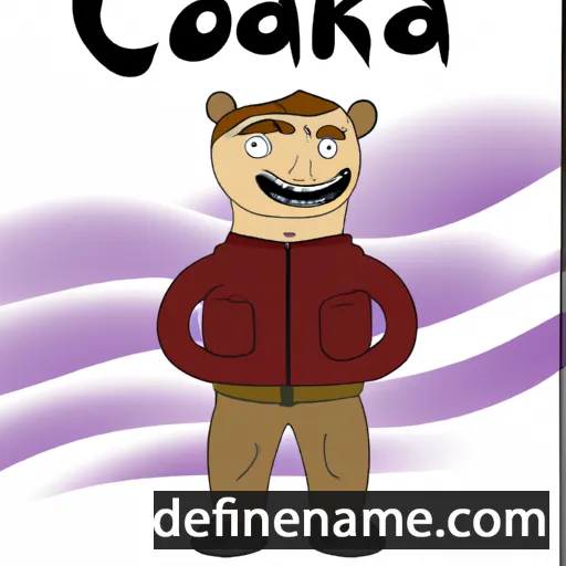 cartoon of the name Kodiak