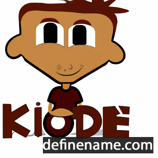 cartoon of the name Kodie