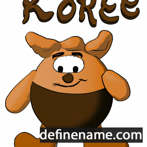 cartoon of the name Kofre