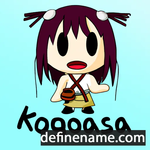 cartoon of the name Kogasa