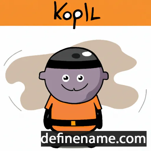 cartoon of the name Kolap