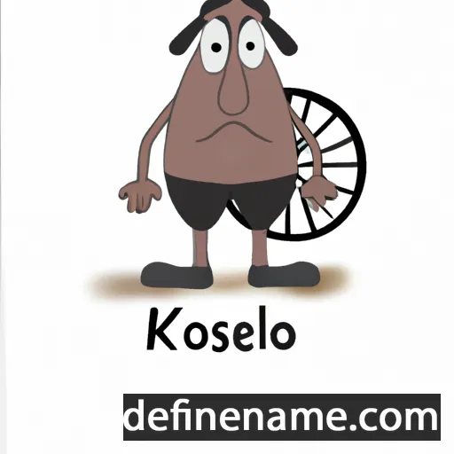 cartoon of the name Koleso