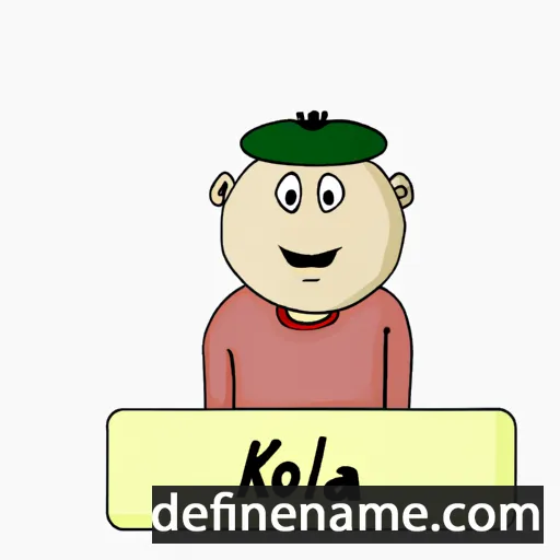 Kolja cartoon