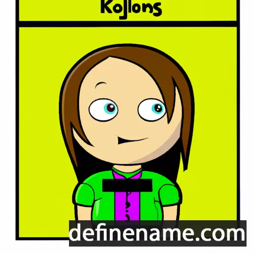 cartoon of the name Kollyns