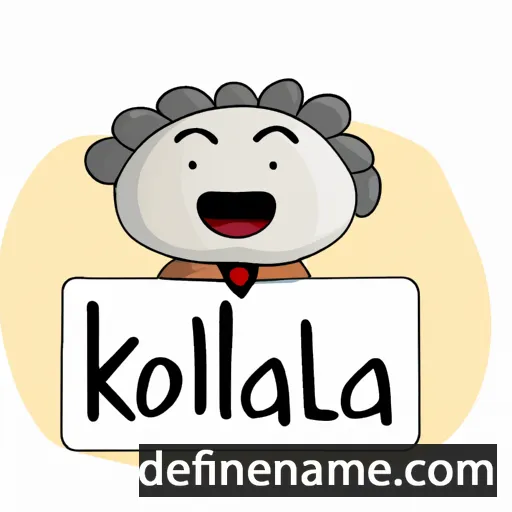 Koloa cartoon