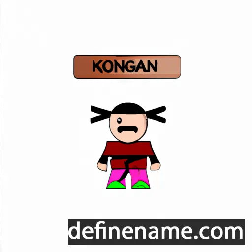 cartoon of the name Konogan