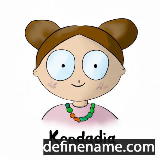 cartoon of the name Konradina