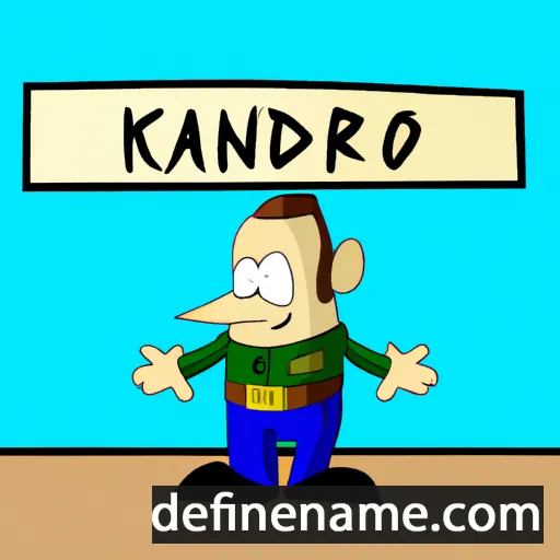 Konrado cartoon