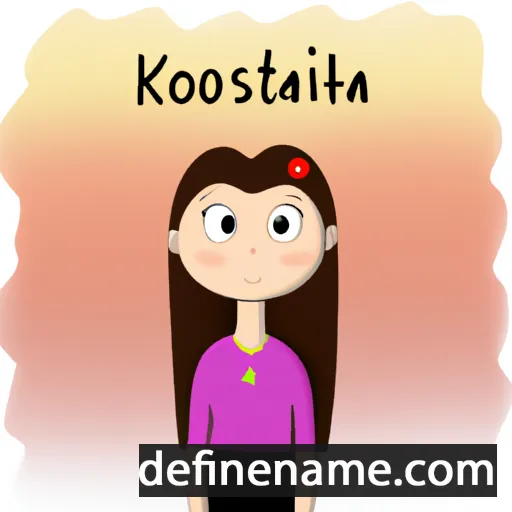 Konstantzia cartoon