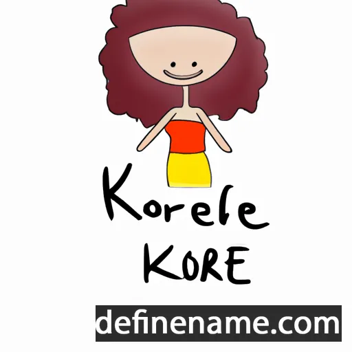 Koralee cartoon