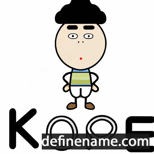 cartoon of the name Koree