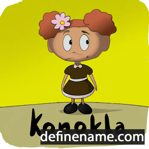 cartoon of the name Kornelka