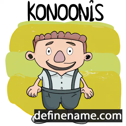 cartoon of the name Kornilios