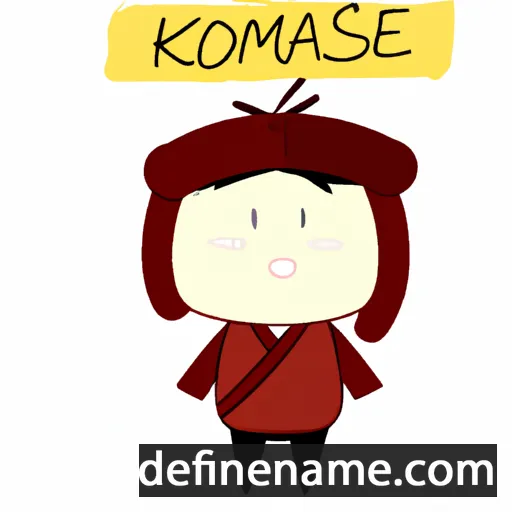 Kosame cartoon