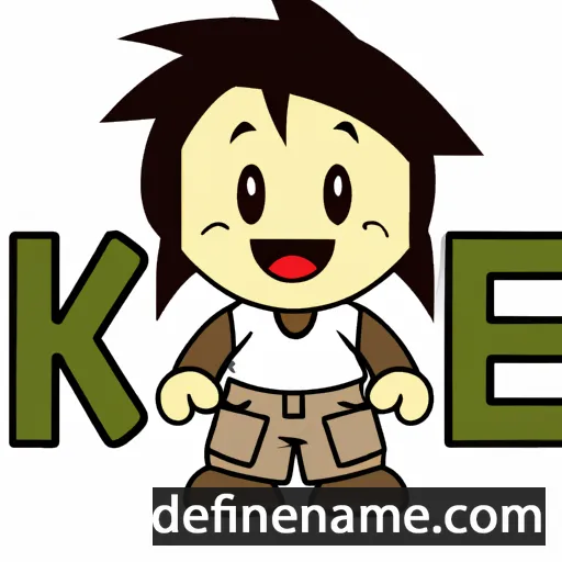 cartoon of the name Kosei