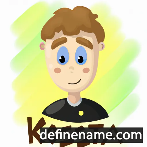 cartoon of the name Kostia