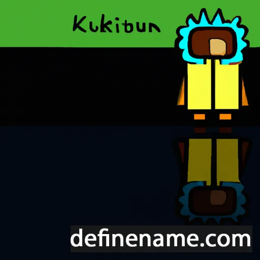 cartoon of the name K'uloĸutsuk