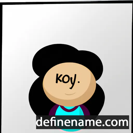 cartoon of the name Koyal