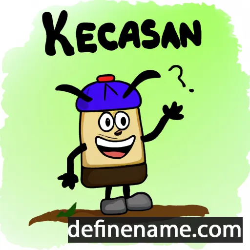 cartoon of the name Křesćan