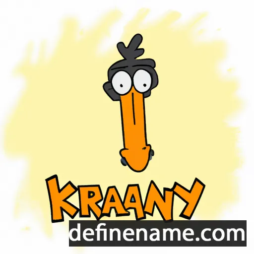 Krany cartoon