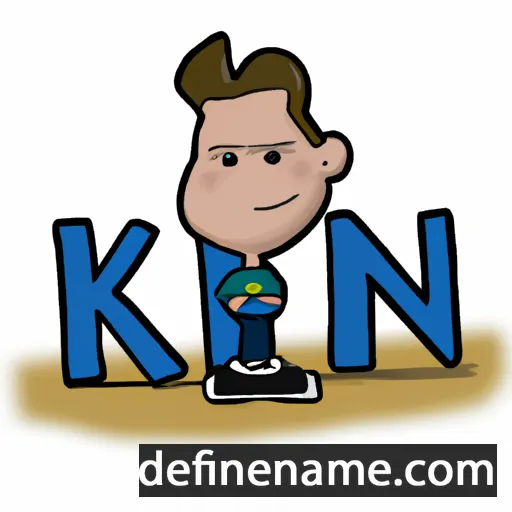 cartoon of the name Krijn