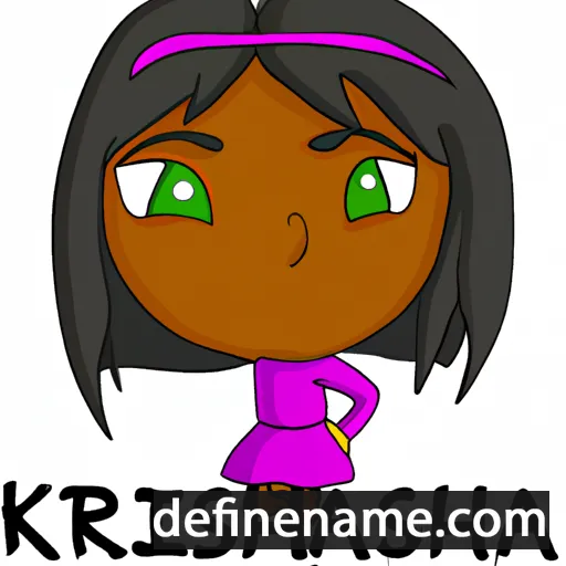 Krisha cartoon