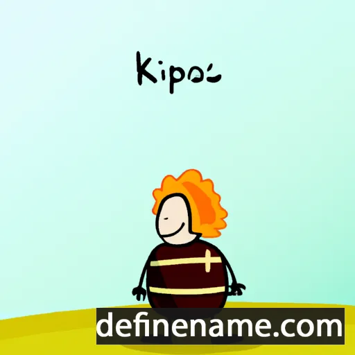 cartoon of the name Krispos