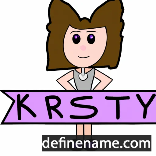 Krissy cartoon