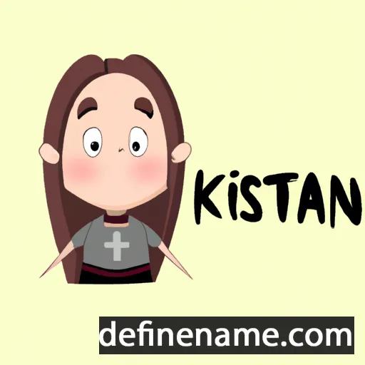 Kristain cartoon