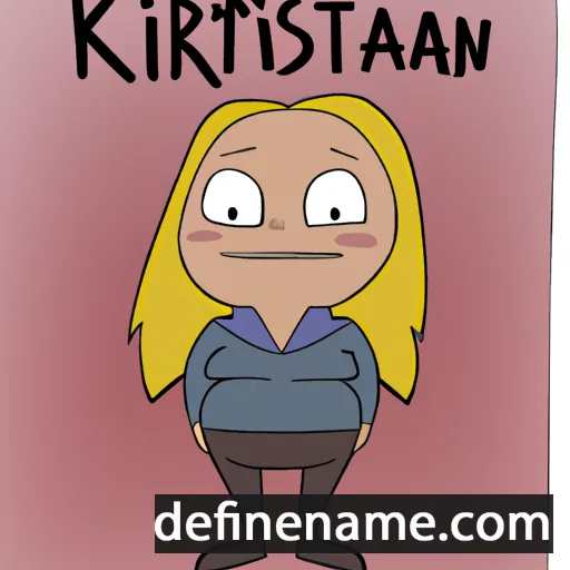 Kristiarn cartoon