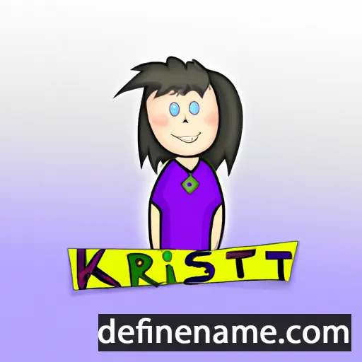 Kristl cartoon