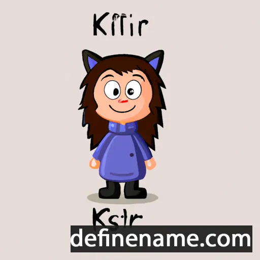 cartoon of the name Kristleifur