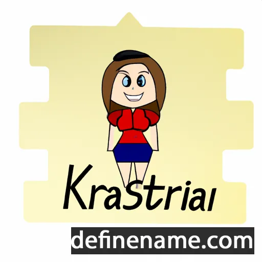 Krisztiána cartoon