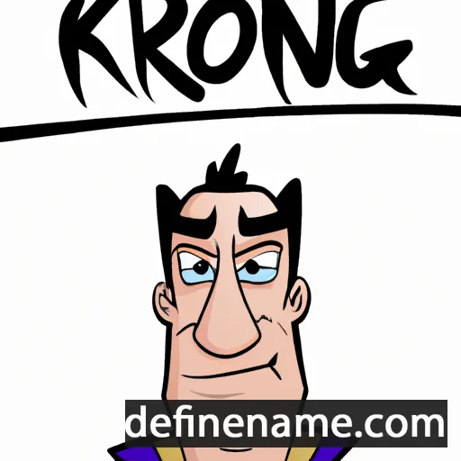 cartoon of the name Kronk